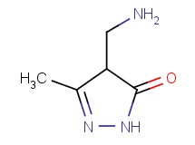 4-(aminomethyl)-5-methyl-2,4-dihydro-3H-pyrazol-3-one 4-(aminomethyl)-5-methyl-2,4-dihydro-3H-pyrazol-3-one