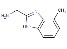 1-(4-methyl-1H-benzimidazol-2-yl)methanamine 1-(4-methyl-1H-benzimidazol-2-yl)methanamine