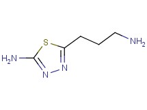 5-(3-aminopropyl)-1,3,4-thiadiazol-2-amine 5-(3-aminopropyl)-1,3,4-thiadiazol-2-amine