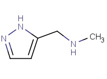 N-methyl-1-(1H-pyrazol-5-yl)methanamine N-methyl-1-(1H-pyrazol-5-yl)methanamine