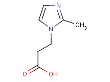 3-(2-methyl-1H-imidazol-1-yl)propanoic acid 3-(2-methyl-1H-imidazol-1-yl)propanoic acid