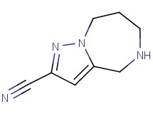 5,6,7,8-tetrahydro-4H-pyrazolo[1,5-a][1,4]diazepine-2-carbonitrile
