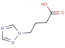 4-(1H-1,2,4-triazol-1-yl)butanoic acid 4-(1H-1,2,4-triazol-1-yl)butanoic acid