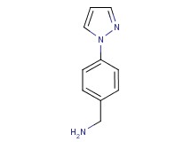 1-[4-(1H-pyrazol-1-yl)phenyl]methanamine