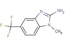 1-methyl-5-(trifluoromethyl)-1H-benzimidazol-2-amine 1-methyl-5-(trifluoromethyl)-1H-benzimidazol-2-amine