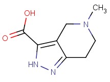 5-methyl-4,5,6,7-tetrahydro-2H-pyrazolo[4,3-c]pyridine-3-carboxylic acid