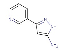 3-pyridin-3-yl-1H-pyrazol-5-amine 3-pyridin-3-yl-1H-pyrazol-5-amine