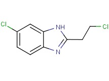 6-chloro-2-(2-chloroethyl)-1H-benzimidazole 6-chloro-2-(2-chloroethyl)-1H-benzimidazole