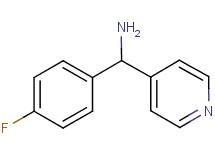 1-(4-fluorophenyl)-1-pyridin-4-ylmethanamine 1-(4-fluorophenyl)-1-pyridin-4-ylmethanamine