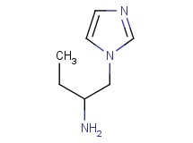 1-(1H-imidazol-1-yl)butan-2-amine 1-(1H-imidazol-1-yl)butan-2-amine