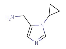 1-(1-cyclopropyl-1H-imidazol-5-yl)methanamine 1-(1-cyclopropyl-1H-imidazol-5-yl)methanamine