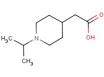(1-isopropyl-4-piperidinyl)acetic acid (1-isopropyl-4-piperidinyl)acetic acid