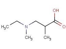 3-[ethyl(methyl)amino]-2-methylpropanoic acid