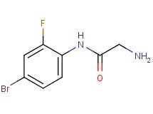 N~1~-(4-bromo-2-fluorophenyl)glycinamide N~1~-(4-bromo-2-fluorophenyl)glycinamide