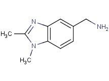 1-(1,2-dimethyl-1H-benzimidazol-5-yl)methanamine 1-(1,2-dimethyl-1H-benzimidazol-5-yl)methanamine