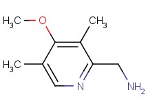 1-(4-methoxy-3,5-dimethyl-2-pyridinyl)methanamine 1-(4-methoxy-3,5-dimethyl-2-pyridinyl)methanamine