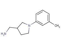 1-[1-(3-methylphenyl)-3-pyrrolidinyl]methanamine