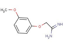 2-(3-methoxyphenoxy)ethanimidamide