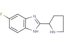 5-fluoro-2-pyrrolidin-2-yl-1H-benzimidazole 5-fluoro-2-pyrrolidin-2-yl-1H-benzimidazole