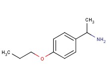1-(4-propoxyphenyl)ethanamine 1-(4-propoxyphenyl)ethanamine