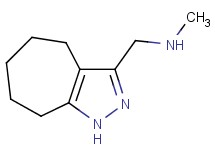 (1,4,5,6,7,8-hexahydrocyclohepta[c]pyrazol-3-ylmethyl)methylamine