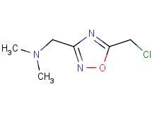 1-[5-(chloromethyl)-1,2,4-oxadiazol-3-yl]-N,N-dimethylmethanamine