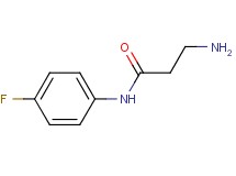 N~1~-(4-fluorophenyl)-beta-alaninamide N~1~-(4-fluorophenyl)-beta-alaninamide