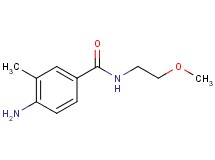 4-amino-N-(2-methoxyethyl)-3-methylbenzamide 4-amino-N-(2-methoxyethyl)-3-methylbenzamide
