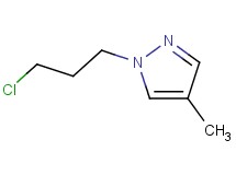 1-(3-chloropropyl)-4-methyl-1H-pyrazole