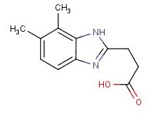 3-(6,7-dimethyl-1H-benzimidazol-2-yl)propanoic acid 3-(6,7-dimethyl-1H-benzimidazol-2-yl)propanoic acid