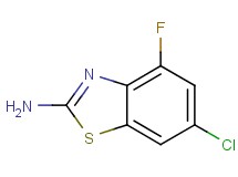 6-chloro-4-fluoro-1,3-benzothiazol-2-amine 6-chloro-4-fluoro-1,3-benzothiazol-2-amine