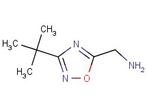 1-(3-tert-butyl-1,2,4-oxadiazol-5-yl)methanamine 1-(3-tert-butyl-1,2,4-oxadiazol-5-yl)methanamine