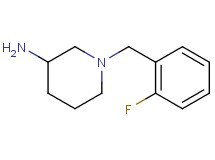 1-(2-fluorobenzyl)-3-piperidinamine 1-(2-fluorobenzyl)-3-piperidinamine