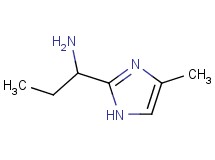 1-(4-methyl-1H-imidazol-2-yl)-1-propanamine 1-(4-methyl-1H-imidazol-2-yl)-1-propanamine