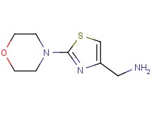 1-[2-(4-morpholinyl)-1,3-thiazol-4-yl]methanamine