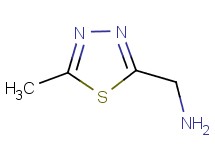 1-(5-methyl-1,3,4-thiadiazol-2-yl)methanamine 1-(5-methyl-1,3,4-thiadiazol-2-yl)methanamine