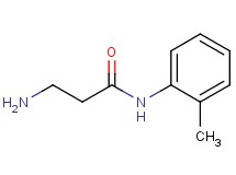 N~1~-(2-methylphenyl)-beta-alaninamide N~1~-(2-methylphenyl)-beta-alaninamide