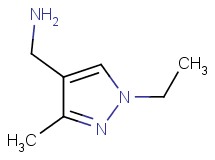 1-(1-ethyl-3-methyl-1H-pyrazol-4-yl)methanamine 1-(1-ethyl-3-methyl-1H-pyrazol-4-yl)methanamine