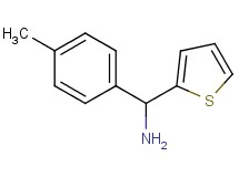 1-(4-methylphenyl)-1-(2-thienyl)methanamine 1-(4-methylphenyl)-1-(2-thienyl)methanamine