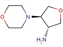trans-4-(4-morpholinyl)tetrahydro-3-furanamine trans-4-(4-morpholinyl)tetrahydro-3-furanamine