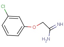 2-(3-chlorophenoxy)ethanimidamide