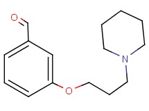 3-[3-(1-piperidinyl)propoxy]benzaldehyde