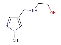 2-{[(1-methyl-1H-pyrazol-4-yl)methyl]amino}ethanol