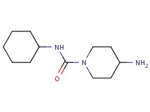 4-amino-N-cyclohexyl-1-piperidinecarboxamide 4-amino-N-cyclohexyl-1-piperidinecarboxamide