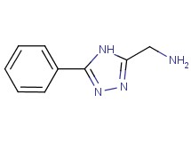 1-(5-phenyl-4H-1,2,4-triazol-3-yl)methanamine 1-(5-phenyl-4H-1,2,4-triazol-3-yl)methanamine