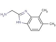 1-(4,5-dimethyl-1H-benzimidazol-2-yl)methanamine 1-(4,5-dimethyl-1H-benzimidazol-2-yl)methanamine