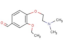 4-[2-(dimethylamino)ethoxy]-3-ethoxybenzaldehyde