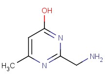 2-(aminomethyl)-6-methylpyrimidin-4-ol 2-(aminomethyl)-6-methylpyrimidin-4-ol
