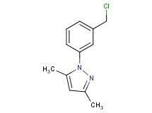 1-[3-(chloromethyl)phenyl]-3,5-dimethyl-1H-pyrazole