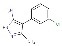 4-(3-chlorophenyl)-3-methyl-1H-pyrazol-5-amine 4-(3-chlorophenyl)-3-methyl-1H-pyrazol-5-amine
